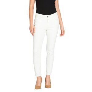 DL1961 size 30 White Mid Rise Straight Jeans